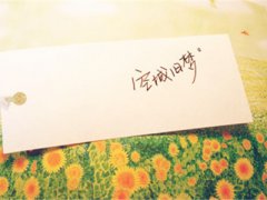 纯手写温馨文字图片 漂亮的手写文字图片
