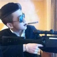 墨镜男生头像