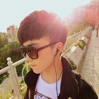 墨镜男生头像
