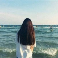 唯美女生头像背影侧面