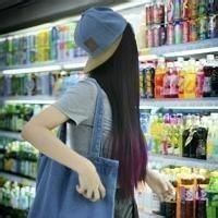 唯美女生头像背影侧面