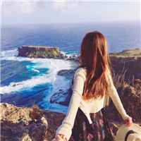 唯美女生头像背影侧面
