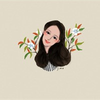淡妆清纯可爱女生头像漫画