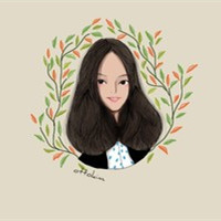 淡妆清纯可爱女生头像漫画