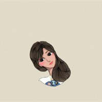 淡妆清纯可爱女生头像漫画