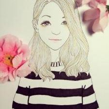 美美的卡通闺蜜头像