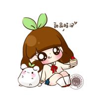 闺蜜一左一右卡通萌头像