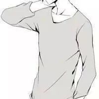 卡通头像男生强壮帅气