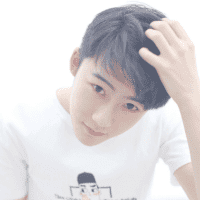 气质干净男生头像