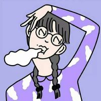卡通萌萌哒情侣头像带背景图片