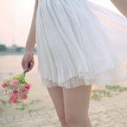 女生穿长裙半身头像 qq头像女生下半身裙子