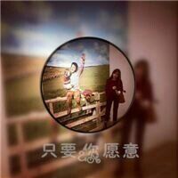 图中图情侣头像一左一右