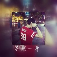 双影男生头像带字