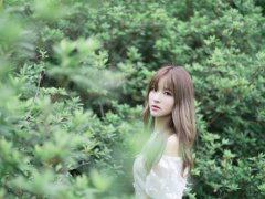 白裙女生唯美图片 小清新白裙女生图片