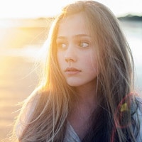 英伦潮流女生头像