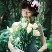 森女生唯美清新头像