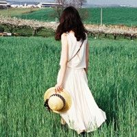 森女生唯美清新头像