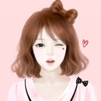 短发可爱大眼睛卡通女孩头像
