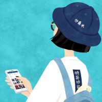 短发可爱大眼睛卡通女孩头像