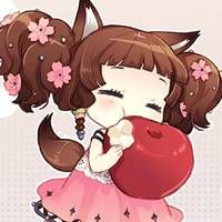 卡通姐妹头像一左一右两张图片