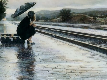 关于雨的说说伤感句子