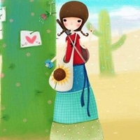 清新可爱女生卡通头像