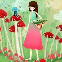清新可爱女生卡通头像