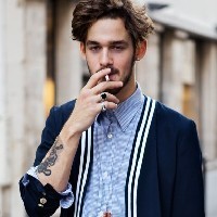 森系复古男生头像欧美