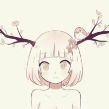 动漫萌女生唯美清新头像