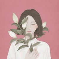 女生头像小清新卡通