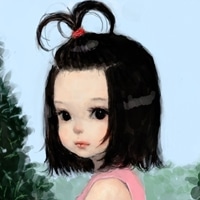 女生头像小清新卡通
