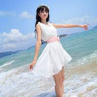 女生侧面唯美头像海边