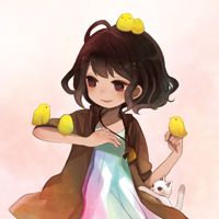 微信头像女生卡通手绘