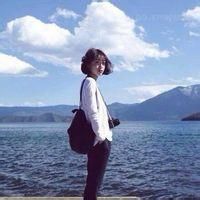 短发女生海边个性头像