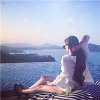 背影女神海边唯美头像