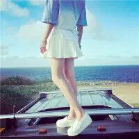 背影女神海边唯美头像