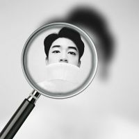 黑白双影情侣头像一对