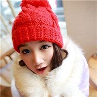 戴帽子女生唯美小清新头像