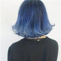 唯美短发女生头像背影