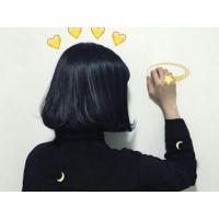 短发女生微信头像高冷