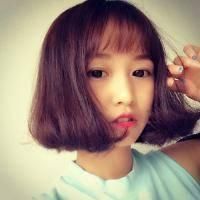 小清新女生短发头像