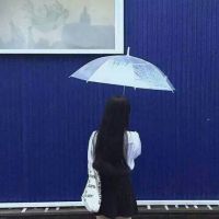 女生唯美背影微信头像