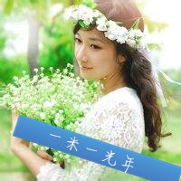 花环女生头像