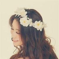 花环女生头像