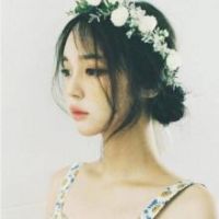 花环女生头像