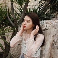 小清新唯美闺蜜头像