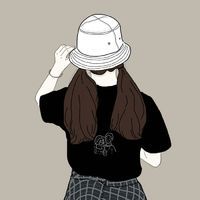 女汉子卡通头像