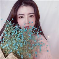 微信头像女捧花