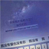 键盘背景的文字头像