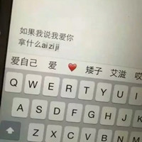 键盘背景的文字头像